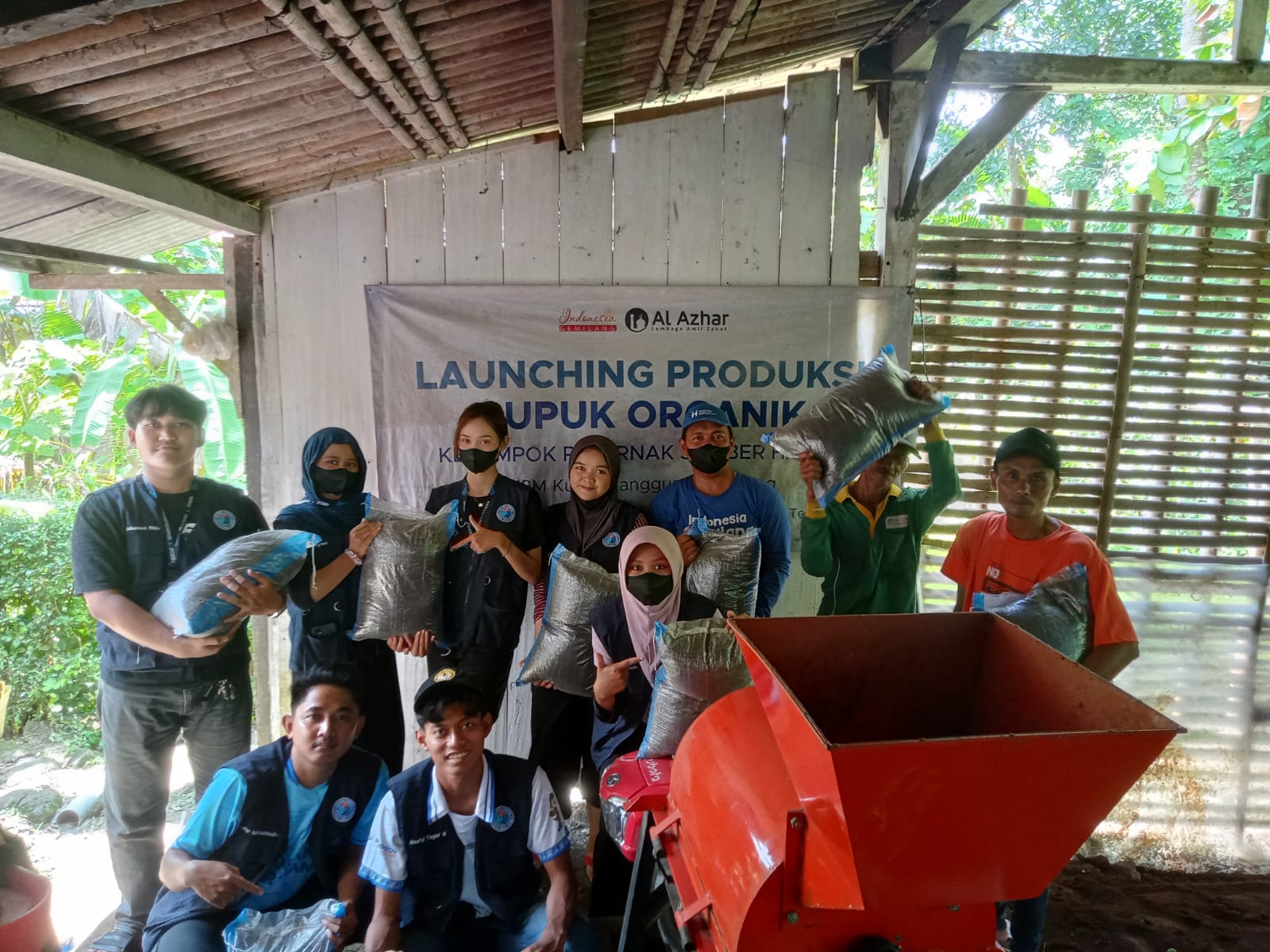 Gandeng Unsoed, Kelompok Peternak Sumberhayati Desa Dondong Kembangkan Produksi Pupuk Organik